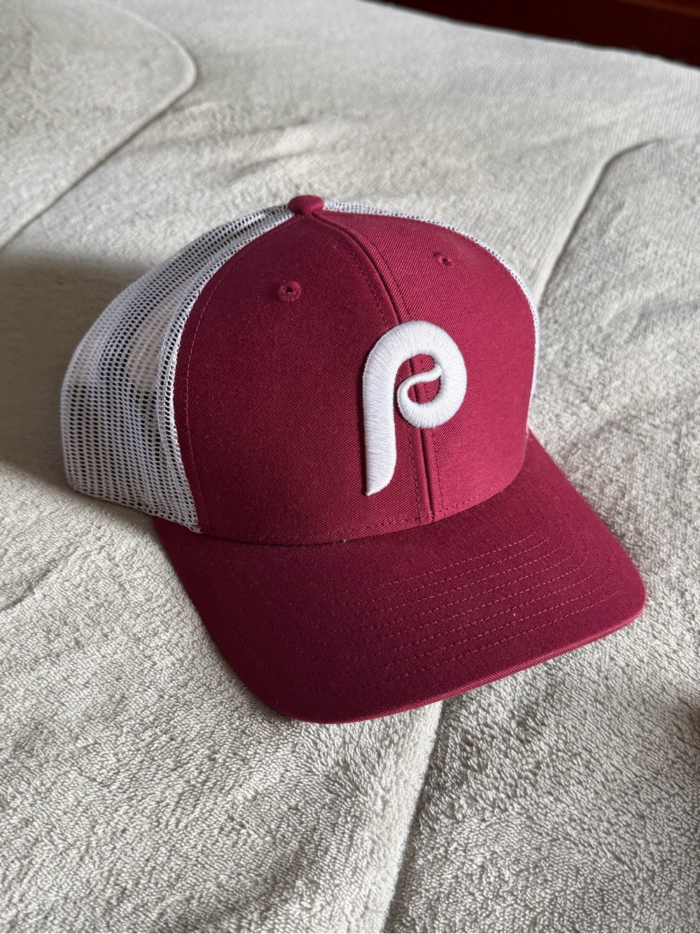 Philadelphia Phillies Maroon & White Hat